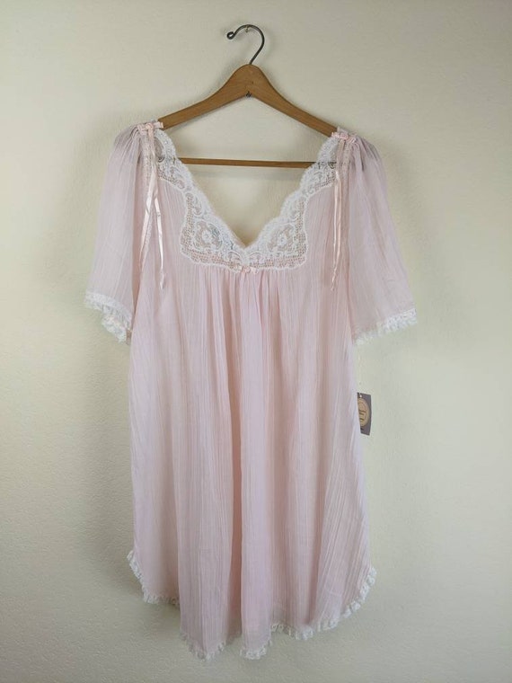 Christian Dior Lace Trimmed Nightgown