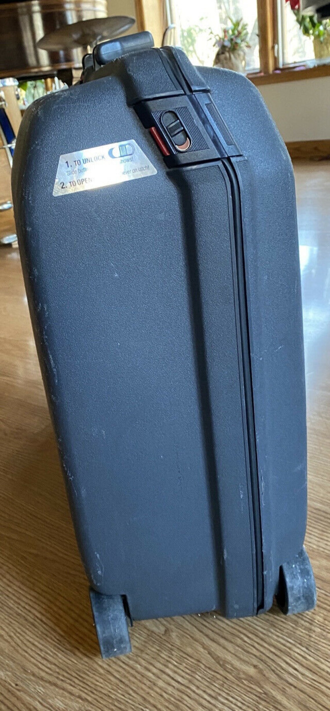 Samsonite 1980 Vintage Oyster Rolling Suitcase con cerradura Etsy