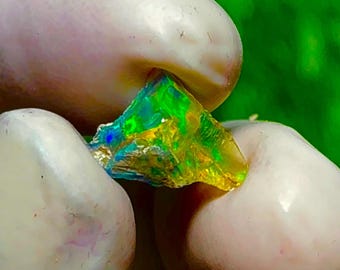 Raw Black Opal Rough (1.70ct) | Natural Gemstone for Jewelry