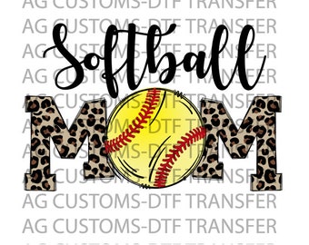 Softball Direct To Film (DTF) Transfer