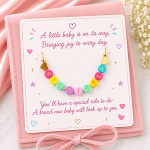 Big sister gift for girls big sister outfit big sister gifts for toddlers big sister gift from baby baby shower gift big sis lil sis teen