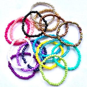 Stacking bead bracelet, kids bracelet, adult bracelet, stacking bracelet, bead bracelet