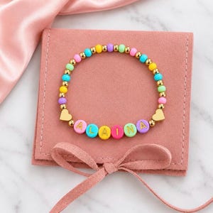 Back to school gifts first day of school kids jewelry kids necklace first day of school outfit first day of kindergarten gift preschool prek Bracelet Only