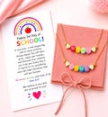 back to school gift first day of school first day of kindergarten preschool gift first day of school outfit gift mommy and me bracelet prek