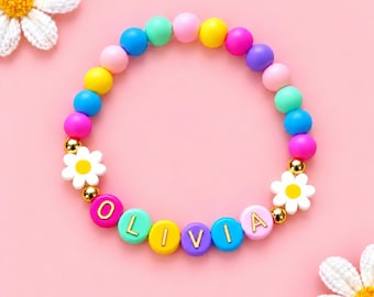 kids bracelet kids name bracelets kids jewelry gift flower girl bracelet baby name bracelet toddler girl gifts kids jewelry set girls toys