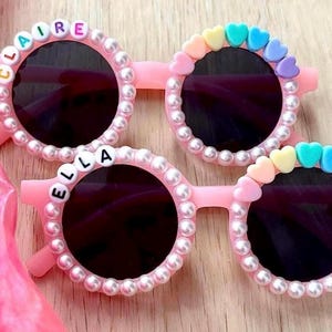 kindernaam zonnebrillen kindersieraden kindercadeau strandspeelgoed kinderen zomersieraden verjaardagscadeau voor meisjes peuter cadeau voor meisjes babycadeau