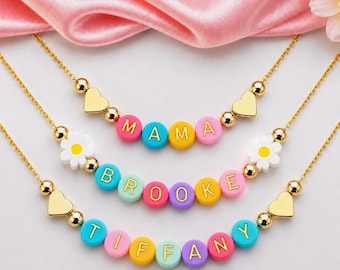 Kids gifts kids name necklace girls gift kids jewelry back to school gift kids birthday gift for girls teen girl gifts girls birthday gift