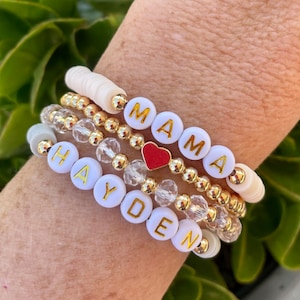 Name bracelet personalized word bracelet mom bracelet with kids name personalized bracelet personalized jewelry for her mama gift grandma