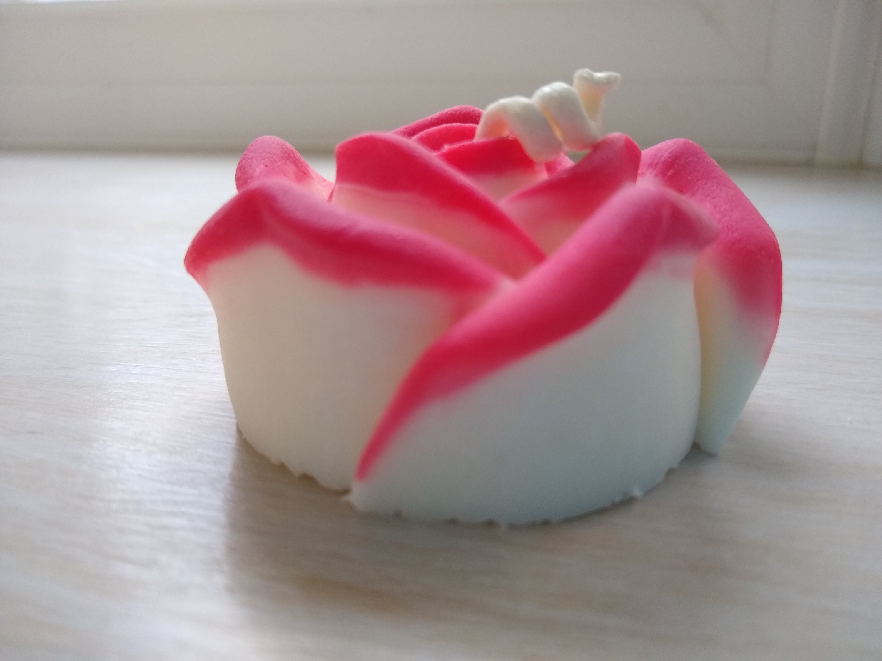 Rose shaped candle//free standing candle Etsy