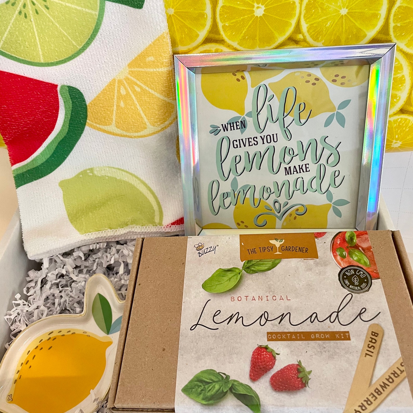 Lemonade Gift Box Lemonade Gift Basket Lemonade Gift Set Etsy