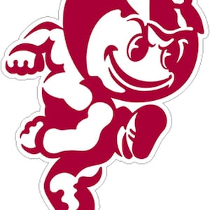 Ohio State Buckeyes 4&quot; Premium VInyl  Decal Licensed NCAA Brutus
