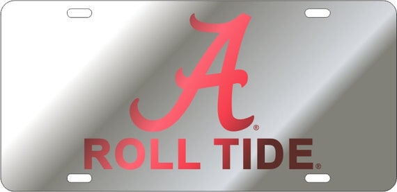 Alabama Crimson Tide Licensed Roll Tide License Plate Tag by NCAA