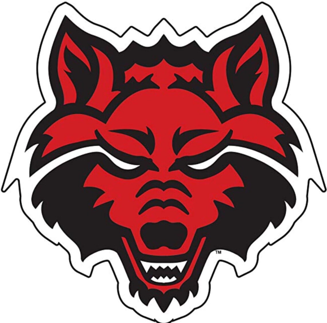Arkansas State Indians Magnet (CAMO A STATE MAGNET (3",6",12"), 12 In