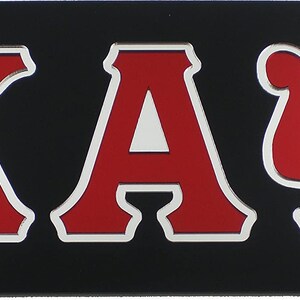 Kappa Alpha Psi Car Tag License Plate [Silver - Car/Truck]