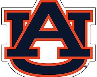 Auburn Tigers 4" Premium VInyl  Decal Licensed NCAA
