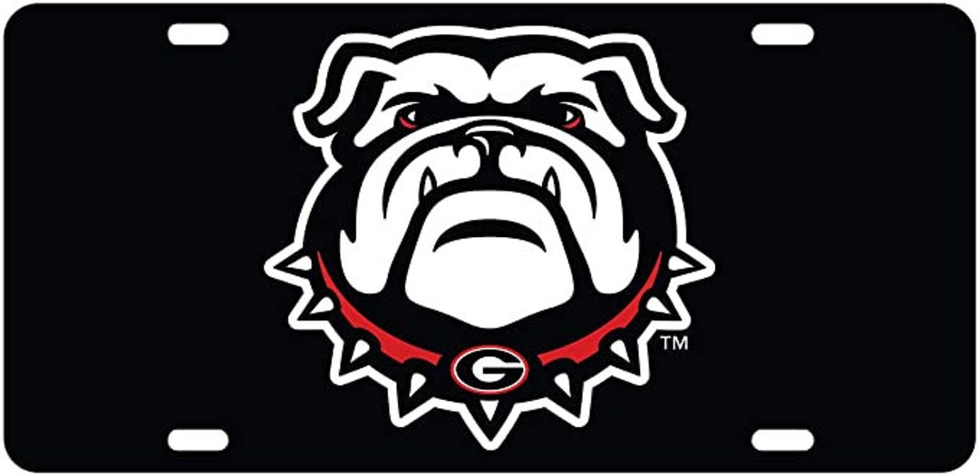 Uga Tag Georgia Bulldogs Laser Cut License Plate / Car Tag Licensed NCAA - Etsy