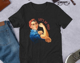 Rosie the Riveter Vintage Design Unisex t-shirt
