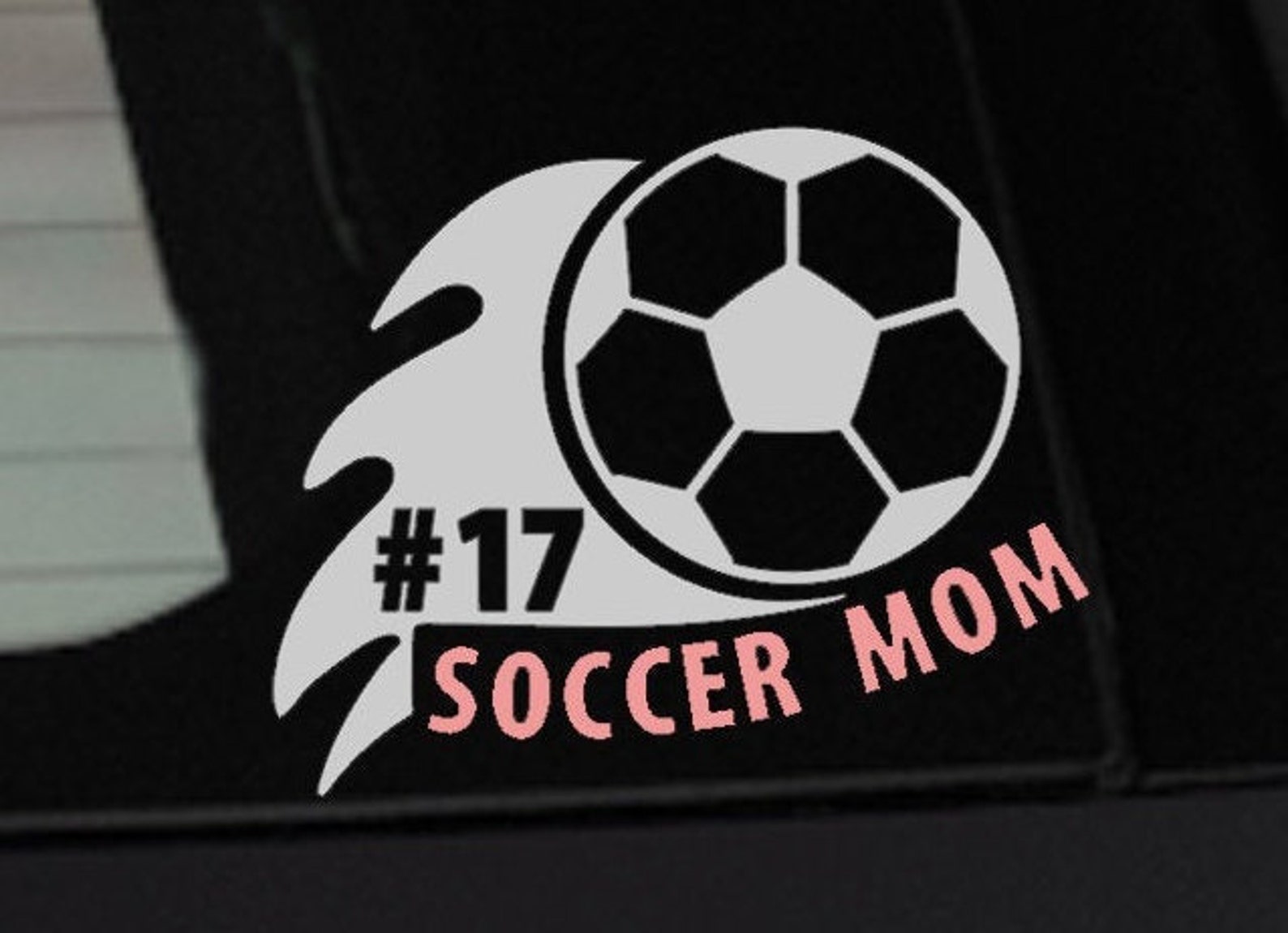 Soccer mom car decal personalized car decal soccer life car Etsy