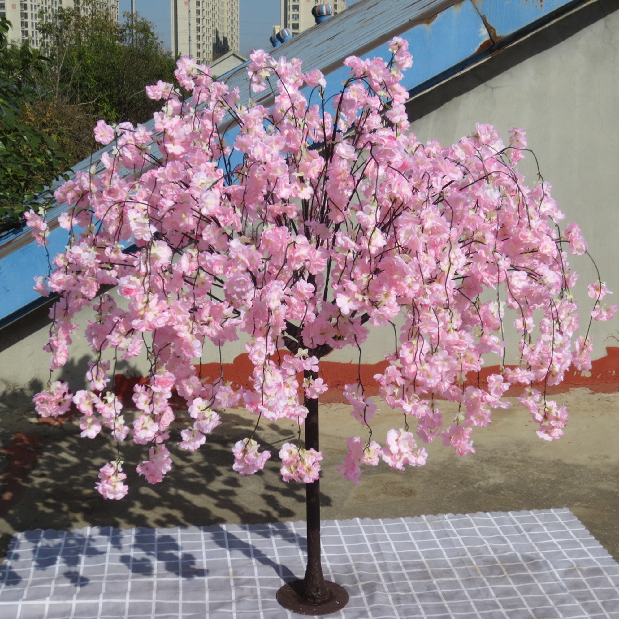 Gravidus Dekobaum Kirschblütenbaum Sakura-Baum mit 180 kalt weißen