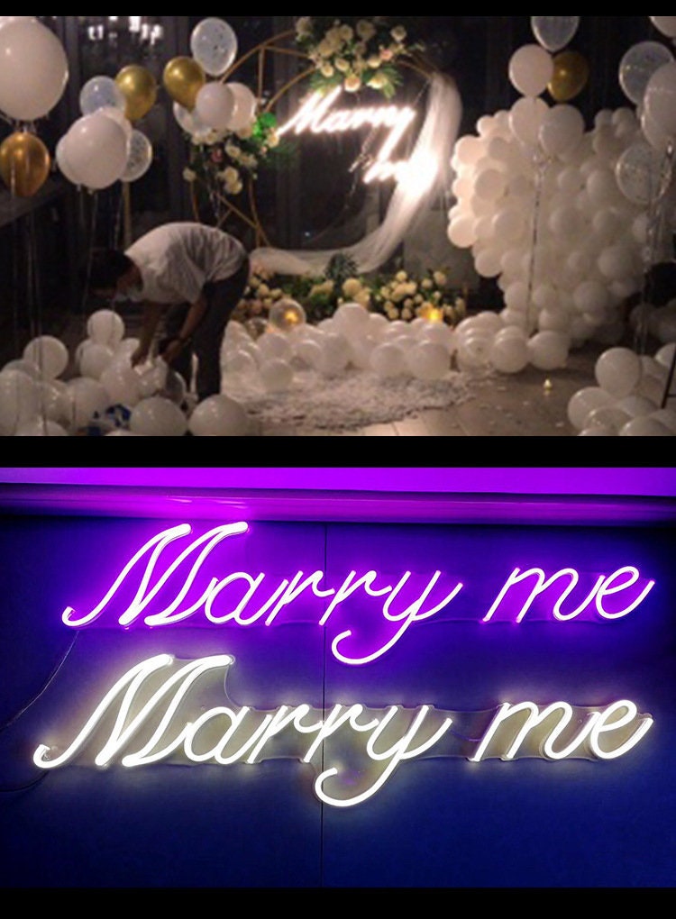 Private Custom Wedding Decoration Neon Lights LED Light String Etsy