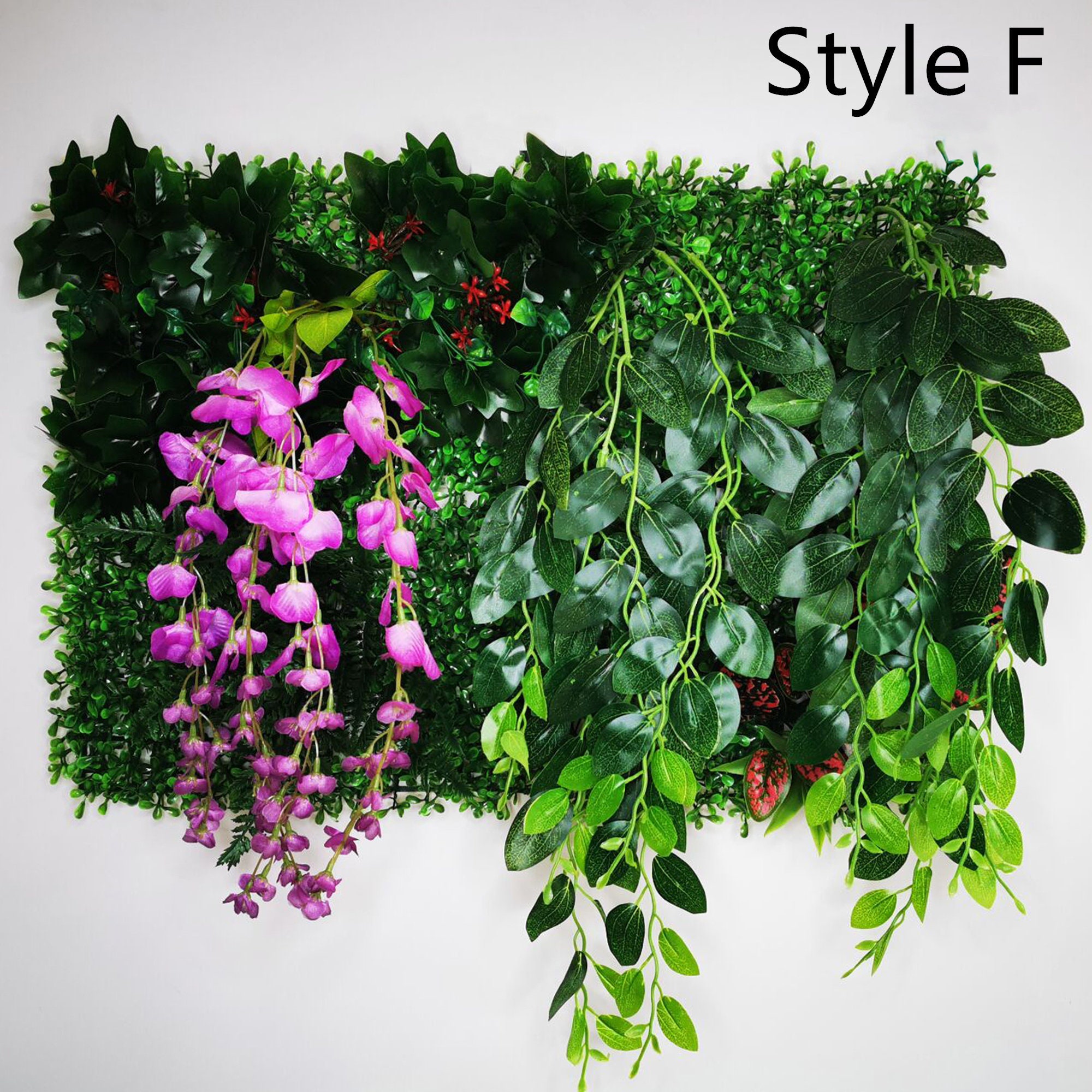 Artificial Plant Fake Plant Wall Lawn, Plastic Lawn, Decorative Home Plant  Wall, 40CM 60CM width Length 