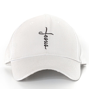 Jesus Embroidery on Baseball Cap Christian Hat