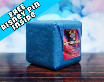 Disney Bath Bomb | Cotton Candy |  Snack Cart Inspired | FREE Official Trading Pin Inside Every Bath Bomb