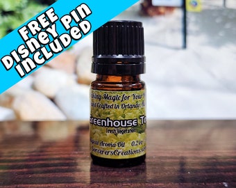 Disney Diffuser Oil | Greenhouse Tour | Living with the Land Inspired | FREE Official Trading Pin Included with Every Diffuser Oil