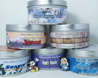 Disney Trading Pin Candle (2 Sizes) | Over 20 Scents to Choose From