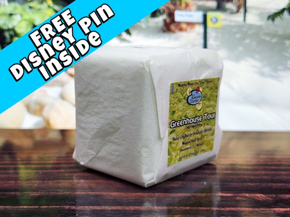Disney Bath Bomb | Greenhouse Tour |  Living with the Land Inspired | FREE Official Trading Pin Inside Every Bath Bomb