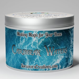 Disney Trading Pin Candle | Caribbean Waters | Pirate&#39;s of the Caribbean (MK) Inspired | FREE Official Trading Pin Inside Every Candle