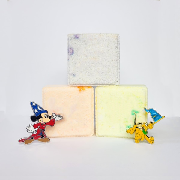 Bomba de Banho Disney Trading Pin | Extra Grande | Mais de 20 Aromas para Escolher