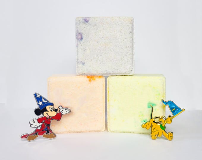 Disney Trading Pin Bath Bomb | Extra Large |  Over 20 Scents to Choose From