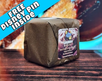 Disney Bath Bomb | Churro |  Snack Cart Inspired | FREE Official Trading Pin Inside Every Bath Bomb