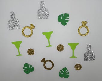 Margs and Matrimony Confetti - Final Fiesta - Margarita Engagement -Bachelorette Confetti- Tequila