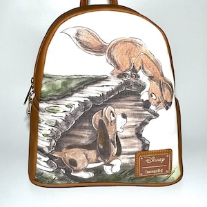 Disney Loungefly Fox and the Hound Meeting Mini Backpack Brand New Etsy UK