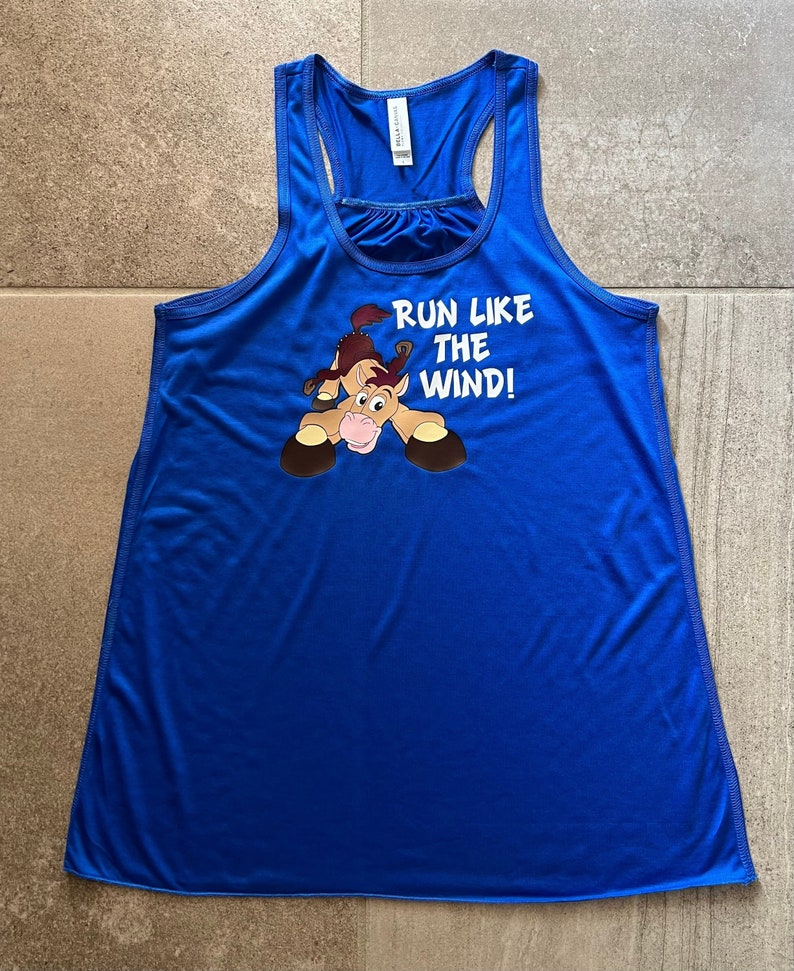 Disney Inspired Run Like the Wind Bullseye the Horse Mule From Etsy