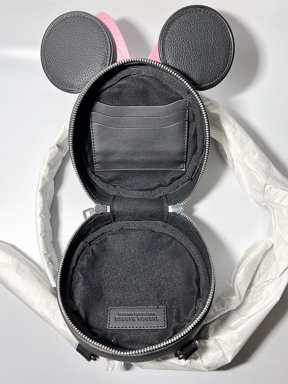 NTWRK Exclusive Sheron Barber Black Minnie Mouse Crossbody Bag Purse BRAND  NEW!