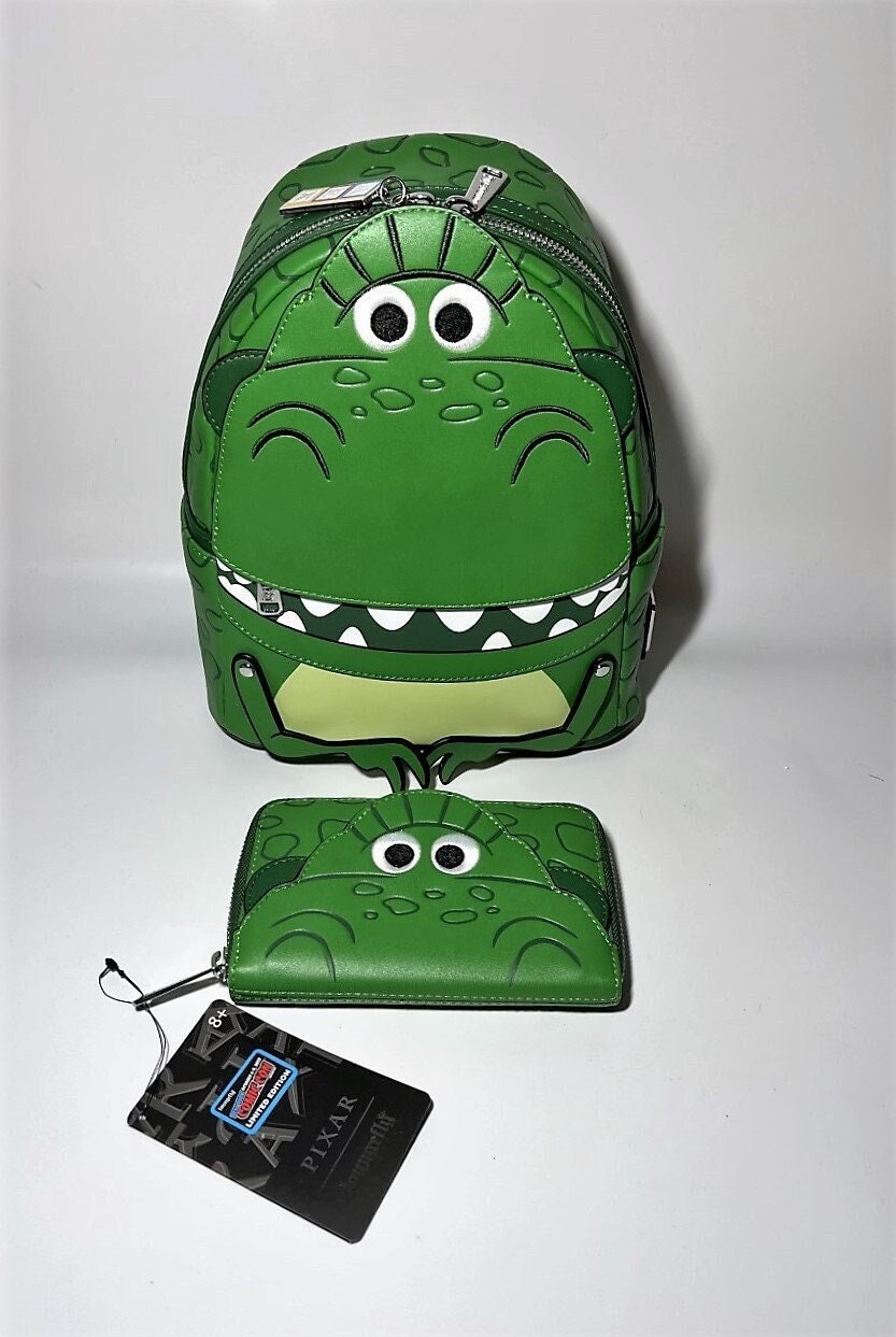 NYCC Exclusive - Toy Story Rex Cosplay Mini Backpack and Wallet Loungefly NYCC Exclusive - Toy Story Rex Cosplay Mini  main image 3