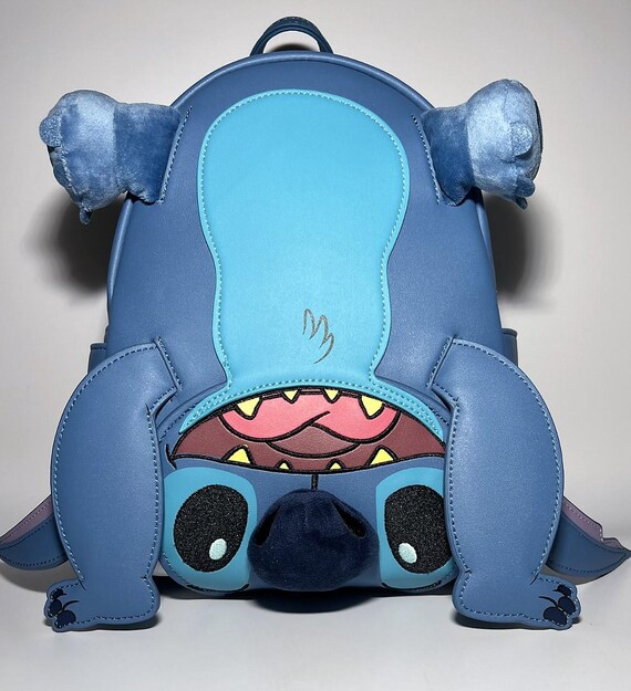 NWT Loungefly Lilo and Stitch upside-down mini backpack Loungefly Disney Lilo & Stitch Upside Down Figural Mini  main image 3