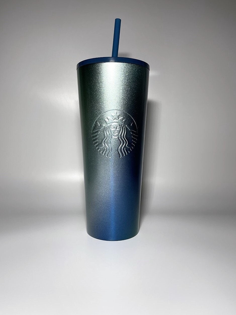 Starbucks Stainless Steel New Greens Gradient Cold Cup 18 oz [Limited  Edition]