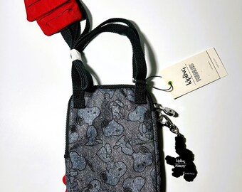 KIPLING X Peanuts ELVIN Snoopy Dog Mini Nylon Shoulder Bag