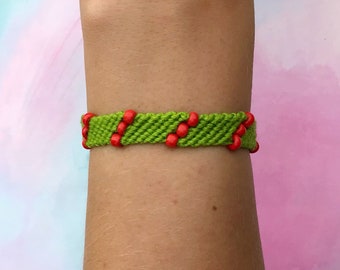 Macrame bracelet Braided bracelet Bracelet with beads Friendship bracelet Summer bracelet Boho bracelet Woven bracelet Jewelry