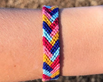 Woven friendship bracelet Multi-colored bracelet Boho bracelet Macrame bracelet Bracelet for her Gift for her Jewelry