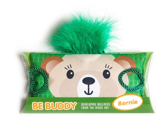 Weighted Plush Bear: Anxiety Relief Breathing Buddy for Emotional Regulation