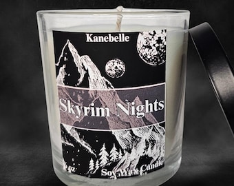Skyrim Nights Inspired 3-7 OZ Candle [Earthy Forest]