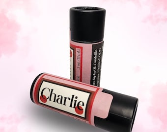 Charlie: Hazbin Hotel Inspired Solid Liquid Perfume [Raspberry, Oud, Marshmallow]