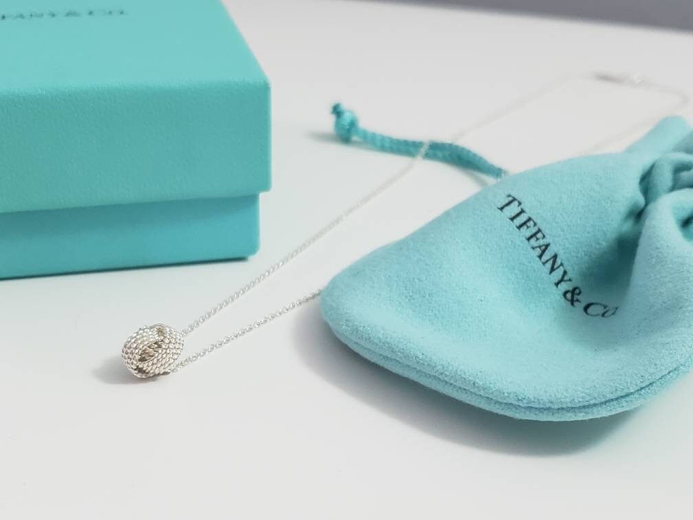 Tiffany twist shop necklace