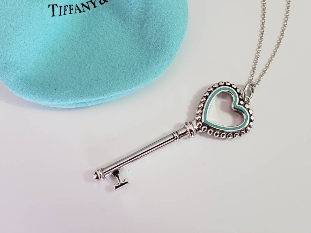 Tiffany Keys Heart Key in Silver, Mini