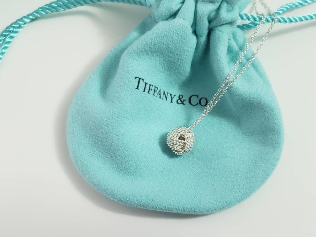 Tiffany twist knot necklace meaning clearance
